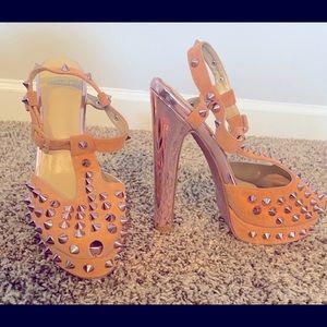 Kandee | Peachy Rose Platforms